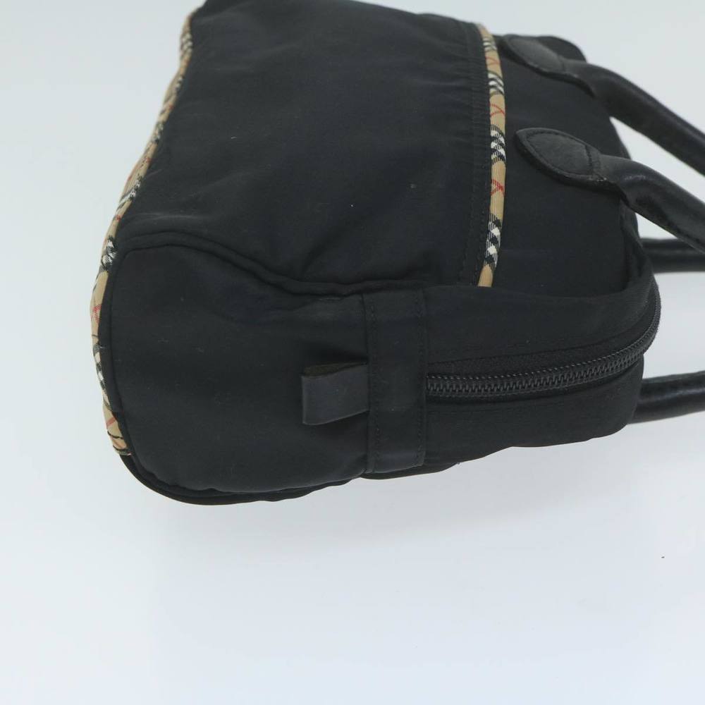 BURBERRY Hand Bag Nylon Black Auth ti1471 - Picture 4 of 16